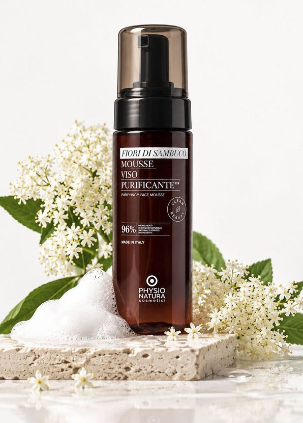 Physio Natura Fiori di Sambuco Purifying Facial Cleansing Foam 150 ml - 2