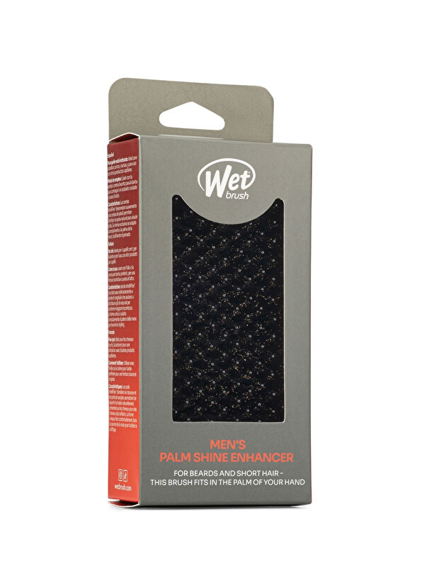 Wetbrush Men's Palm Shine Enhancer Hair & Beard Brush - 2