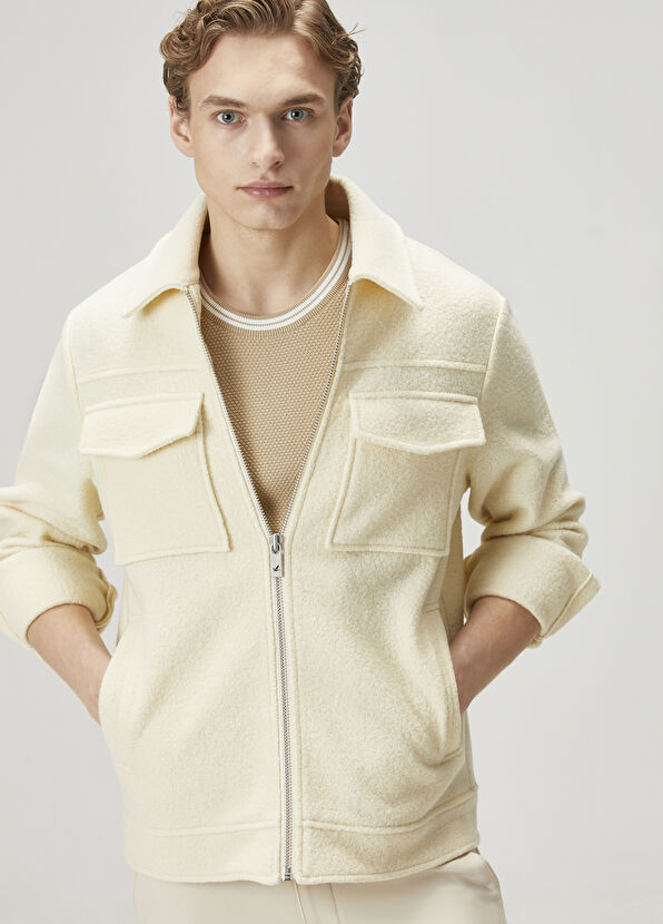 Beymen Club Ekru Yün Ceket - 1