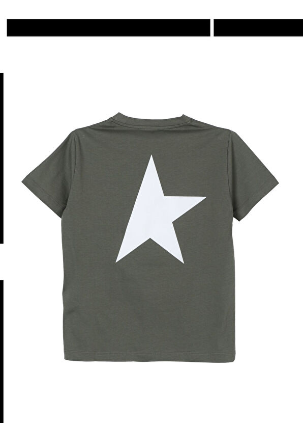 Golden Goose Yeşil Erkek Çocuk T-shirt - 2