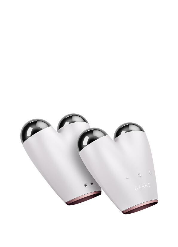 Geske MicroCurrent Face Lifter Beyaz Titreşimli Mikro Akım Yaşlanma Karşıtı Yüz ve Vücut Sıkılaştırma Cihazı - 1