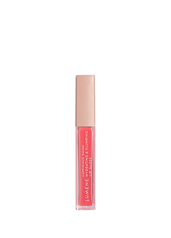 Lumene Peach Pink Moisturizing & Plumping Lip Gloss - 1