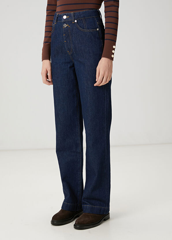 Beymen Club Indigo Straight Jean Pantolon - 4