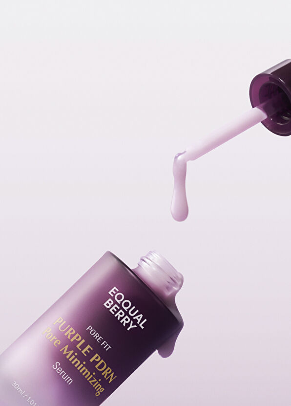EqqualBerry Purple PDRN Pore Minimizing Sıkılaştırıcı Gözenek Önleyici Cilt Serumu 30 ml - 2
