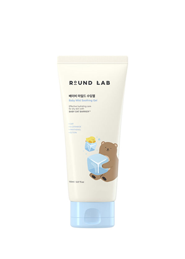 Round Lab Baby Mild Soothing Gel Bariyer Koruyucu ve Nemlendirici 5 Çeşit Seramidli Jel Yüz Kremi 150 ml - 1