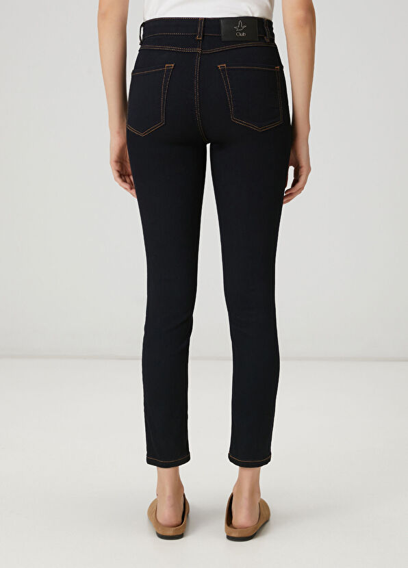 Beymen Club Lacivert Skinny Jean Pantolon - 4