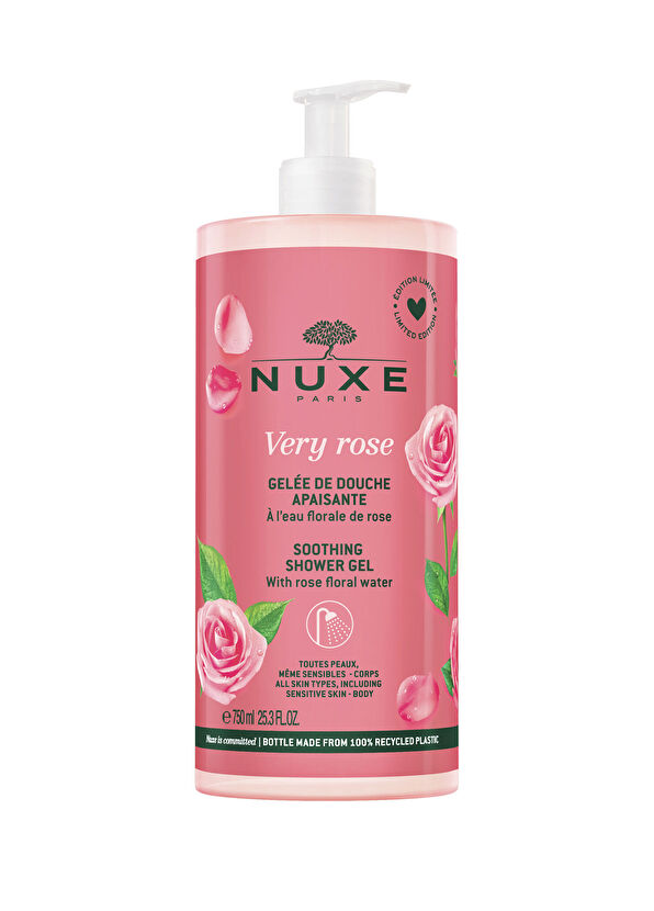 Nuxe Very Rose Gül Özlü Duş Jeli 750 ml - 4