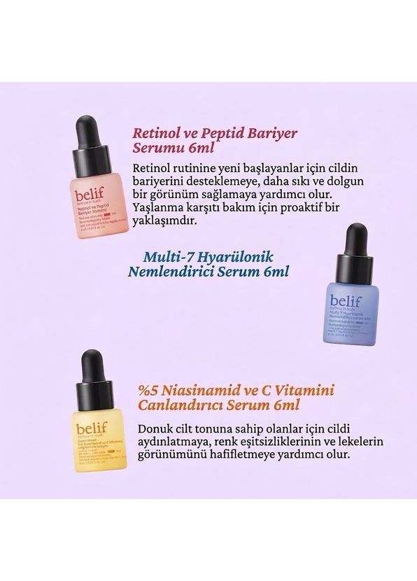 Belif Super Drops Discover Glowing Skin Mini Kit - 3