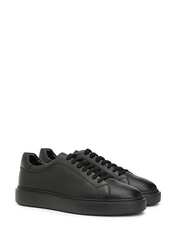 Beymen Club Siyah Erkek Deri Sneaker - 2