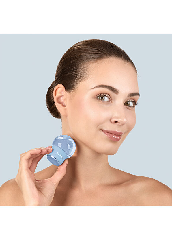 Geske Cool & Warm Face and Body Massager Mavi 7'si 1 Arada Serin ve Sıcak Yüz ve Vücut Masaj Aleti - 4