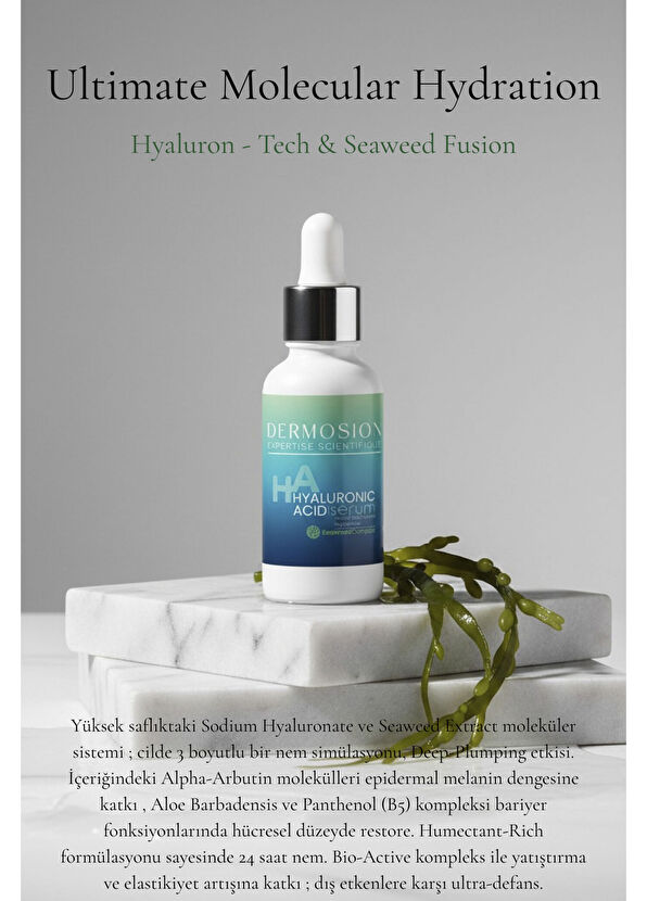 Dermosion Yosun Özlü B5+ Hyalüronik Asit Nemlendirici Complex Cilt Serumu 30 ml - 2