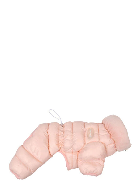 Puppia Velour Soft Allinone Jumper Sky Pink Köpek Tulumu - 4
