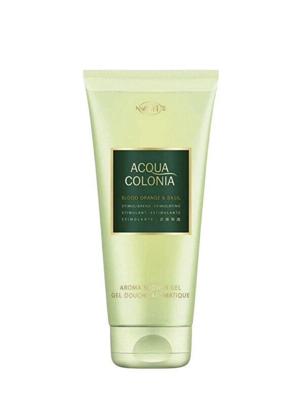 No:4711 Acqua Colonia Blood Orange & Basil Shower Gel Duş Jeli 200 ml - 1