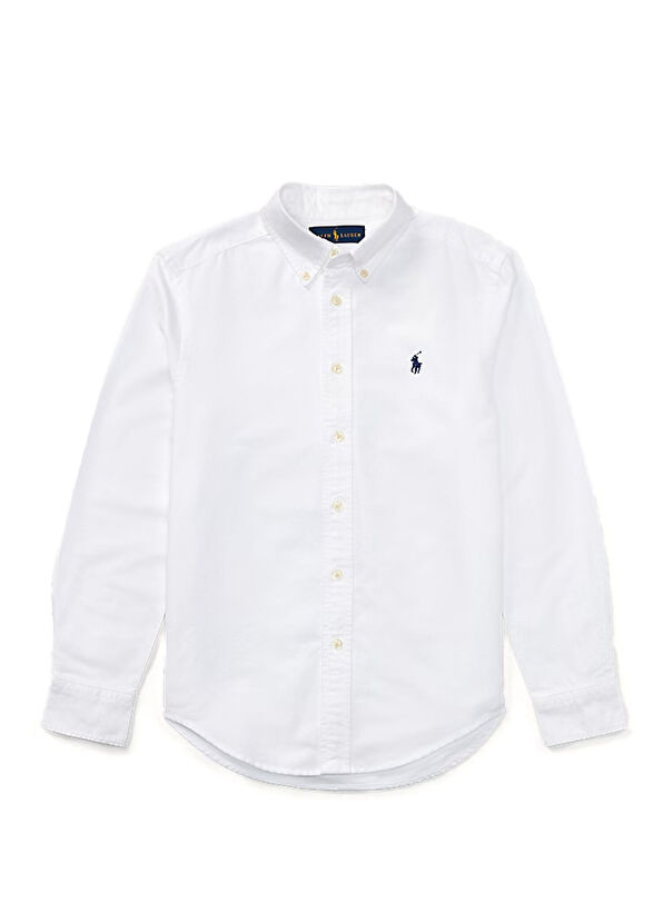 Polo Ralph Lauren Beyaz Çocuk Gömlek - 1