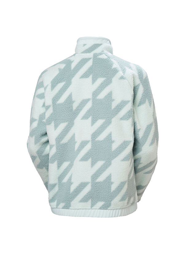 Helly Hansen W Imperial Printed Pile Snap Icicle Women's Sports Sweatshirt - 2