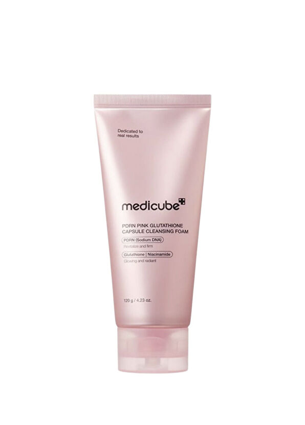 Medicube PDRN Pink Glutathione Capsule Cleansing Foam Arındırıcı Yüz Temizleme Köpüğü 120 gr - 1