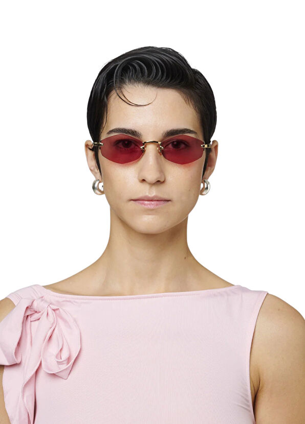 Gast Lunar Gold Grape Metal Women's Sunglasses - 4
