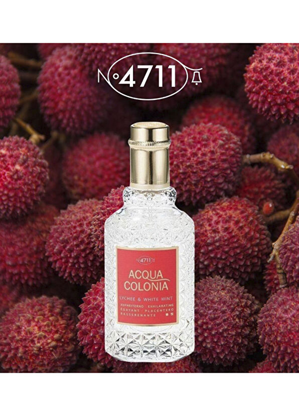 No:4711 Acqua Colonia Lychee and White Mint EDC 50 ml Women's Perfume - 3