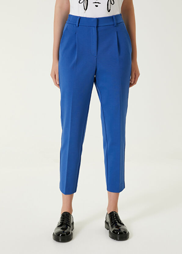 Beymen Club Blue Technical Cigarette Pants - 2