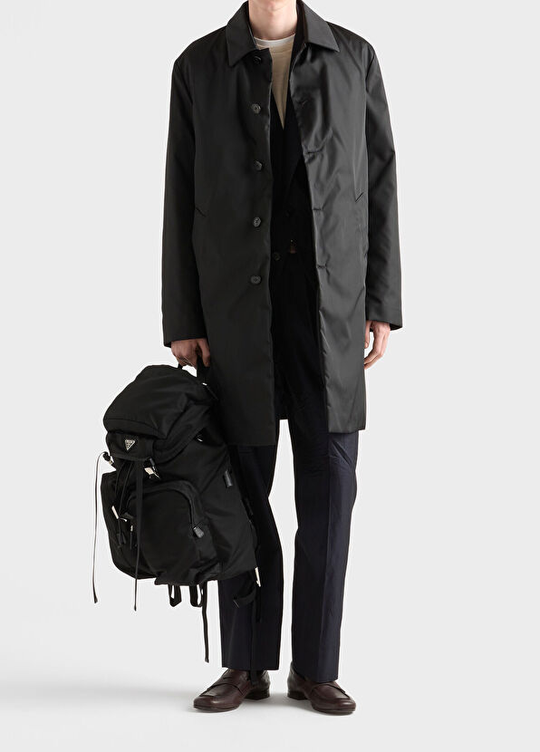 Prada Black Re-Nylon Men's Coat - 2