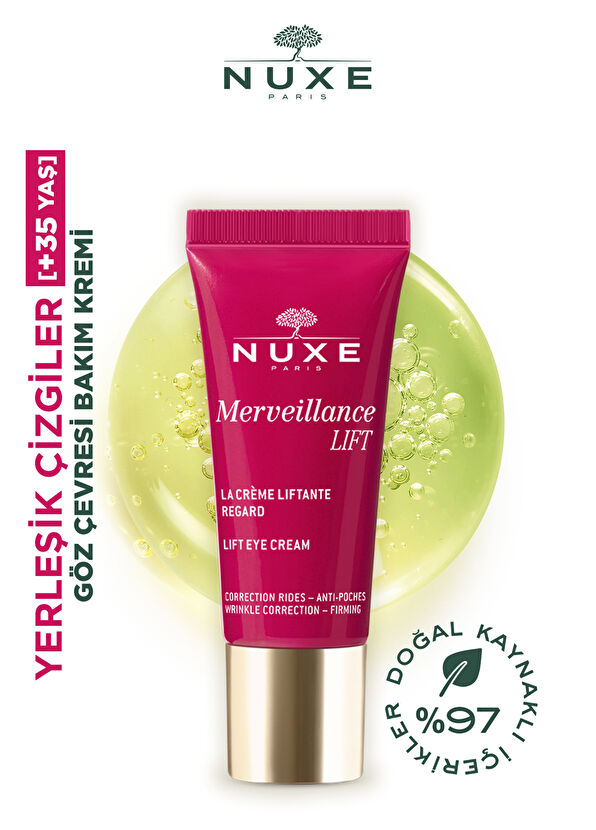 Nuxe Merveillance Lift Sıkılaştırıcı ve Aydınlatıcı Göz Çevresi Kremi 15 ml - 4