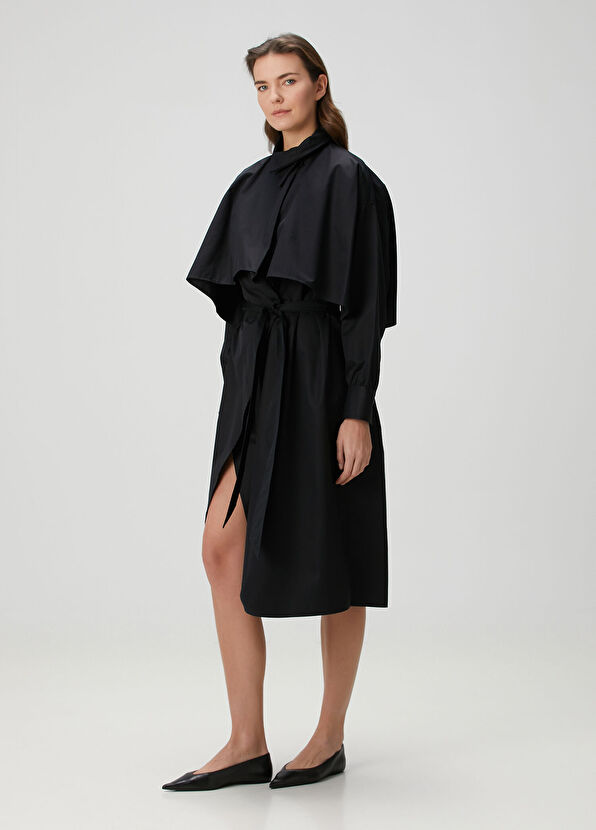 Margaux Lonnberg Georgia Siyah Midi Elbise - 2