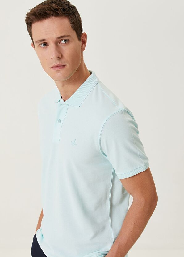 Beymen Club Slim Fit Mint Polo Yaka Pike T-shirt - 2
