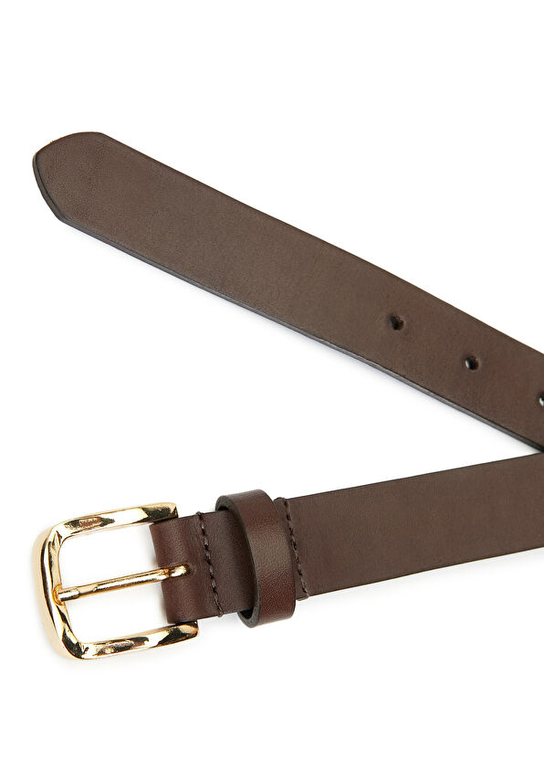 Beymen Club Kahverengi Kadın Deri Kemer - 2