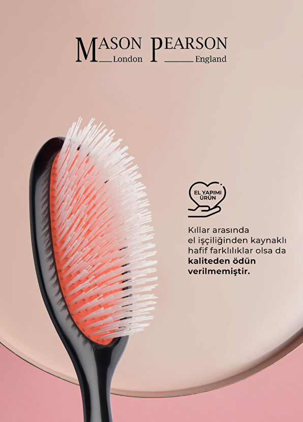 Mason Pearson Handy Nylon N3 Dark Saç Fırçası - 2