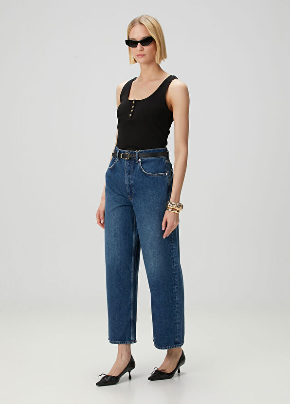 Anine Bing Alessia Siyah Atlet - 2