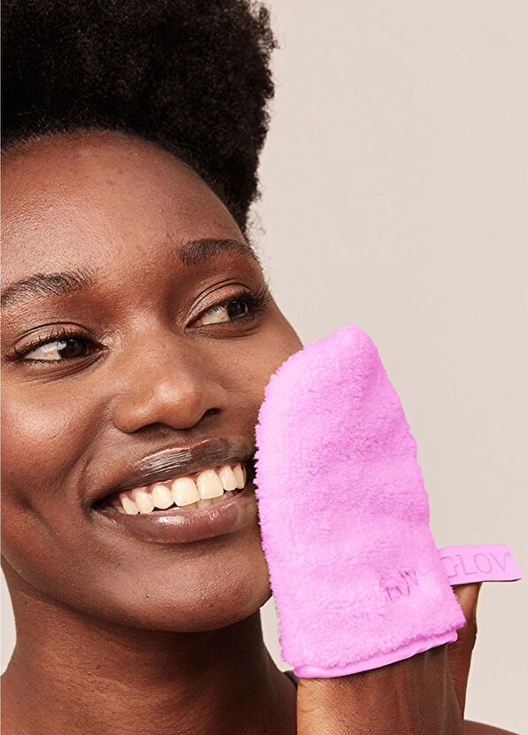 Glov Iconic Mitt - Makeup Remover Cleansing Cozy Rosie - 2