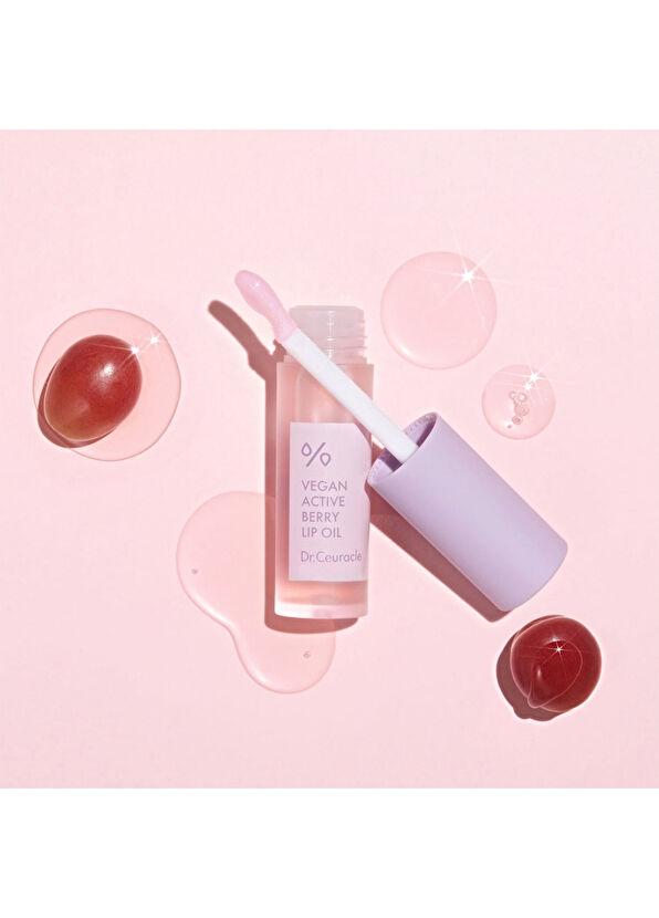 Dr. Ceuracle Vegan Active Berry Lip Oil Kırışıklık ve Elastikiyet Kaybı Karşıtı Besleyici Dudak Yağı 4.5g - 2