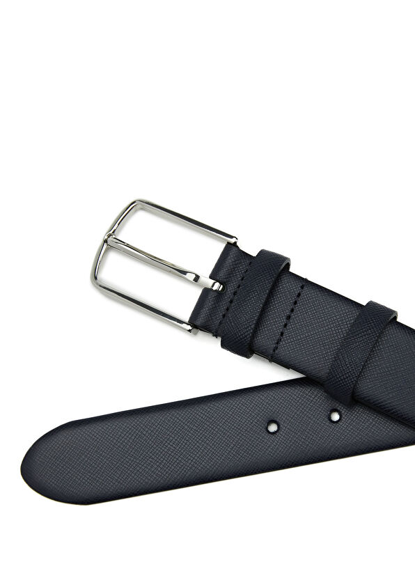 Beymen Club Lacivert Erkek Deri Kemer - 4