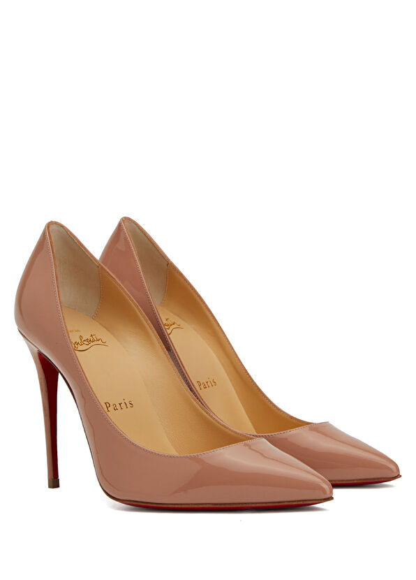Christian Louboutin Kate Nude Deri Stiletto - 2