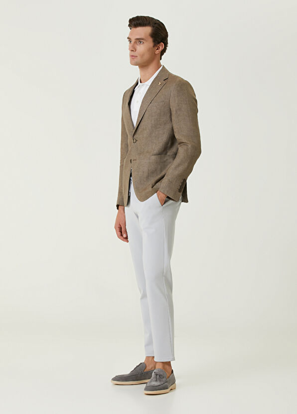 Beymen Club Vizon Keten Ceket - 3