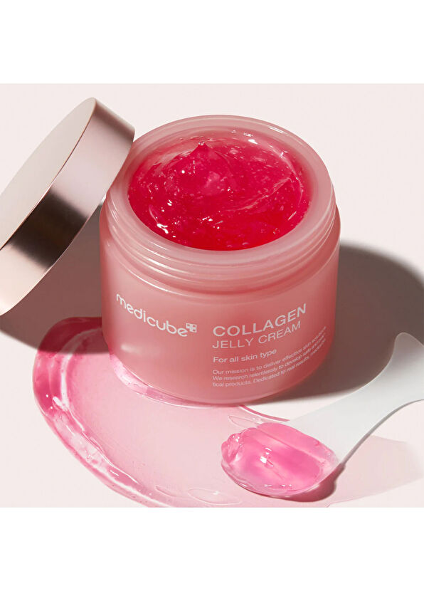 Medicube Collagen Jelly Cream Cilt Parlaklığını Arttırıcı ve Elastikiyet Koruyucu Hidrolize Kolajenli Jel Yüz Kremi 50 ml - 2