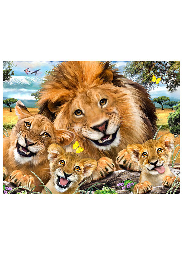 Prime3D Puzzle 15803 Aslan Peluş ve Selfie 48 Parça Puzzle - 3