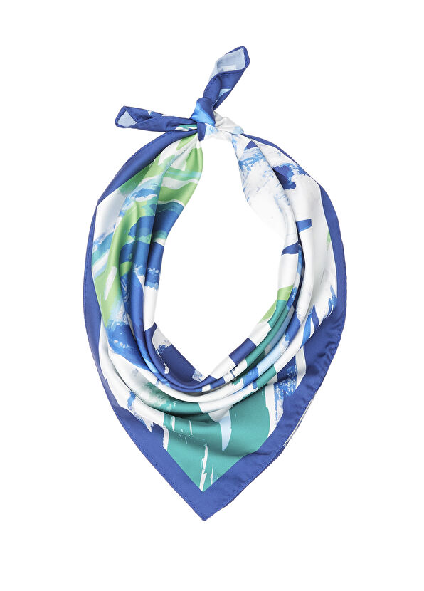 Beymen Club Desenli Kadın Saten Fular - 2