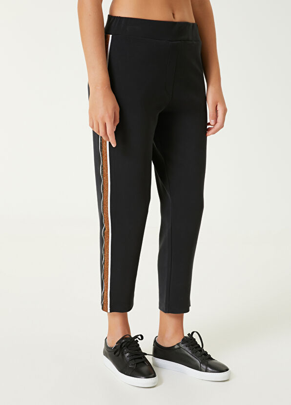 Beymen Club Siyah Şeritli Eşofman Altı - 4