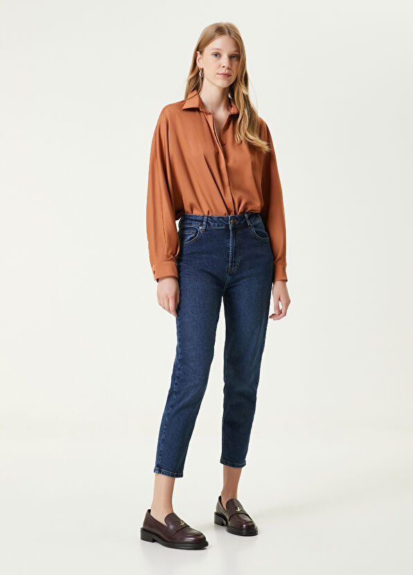 Beymen Club Kiremit Dökümlü Twill Gömlek - 2