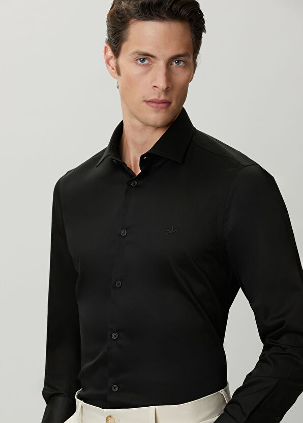 Beymen Club Siyah Slim Fit Gömlek - 2