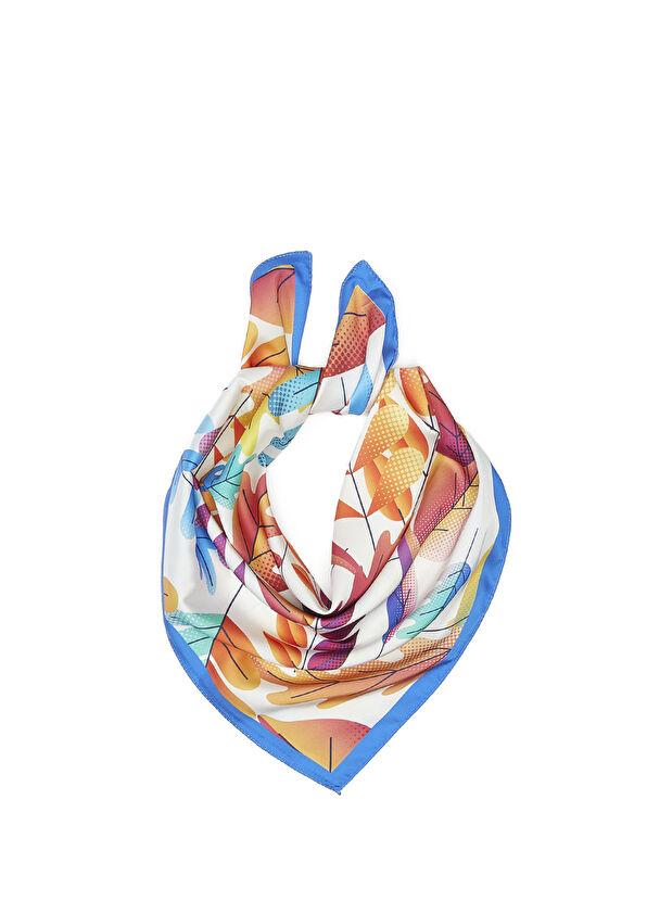 Beymen Club Çok Renkli Kadın Saten Fular - 1