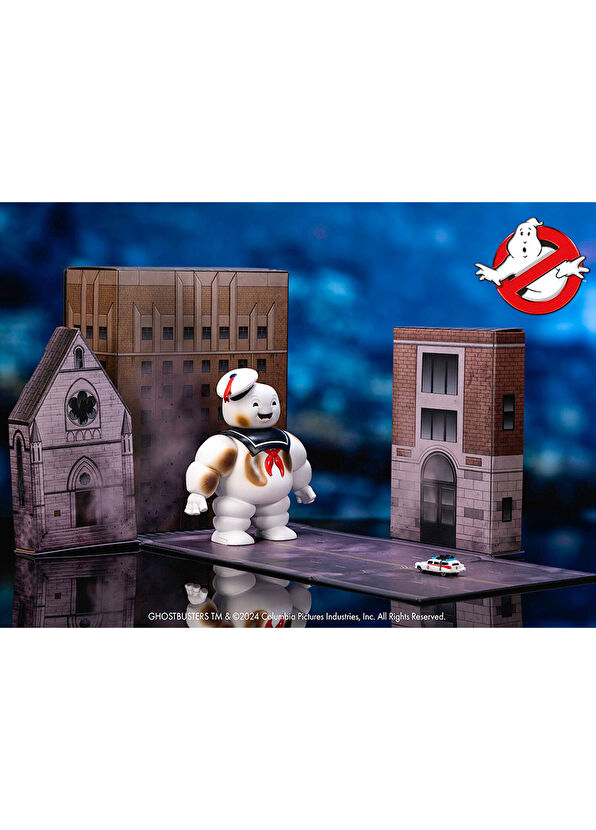 Jada Nano Scene Ghostbusters Stay Puft Figure & Nano Ecto Toolkit - 2