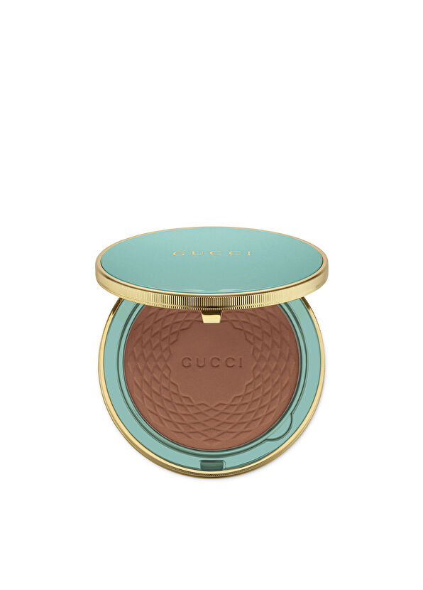 Gucci Beauty Blush 04 Bright Coral + Poudre De Beauté Éclat Soleil 4 Tan + Gucci Fırça ve Mini Mascara Makyaj Seti - 2