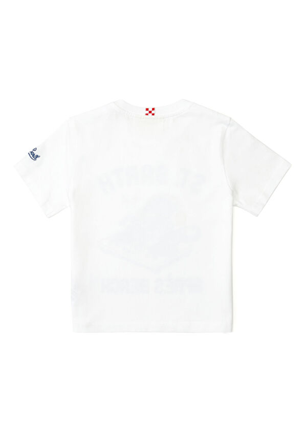 MC2 (Saint Barth) Denver White Graphic Print Boys' T-shirt - 2