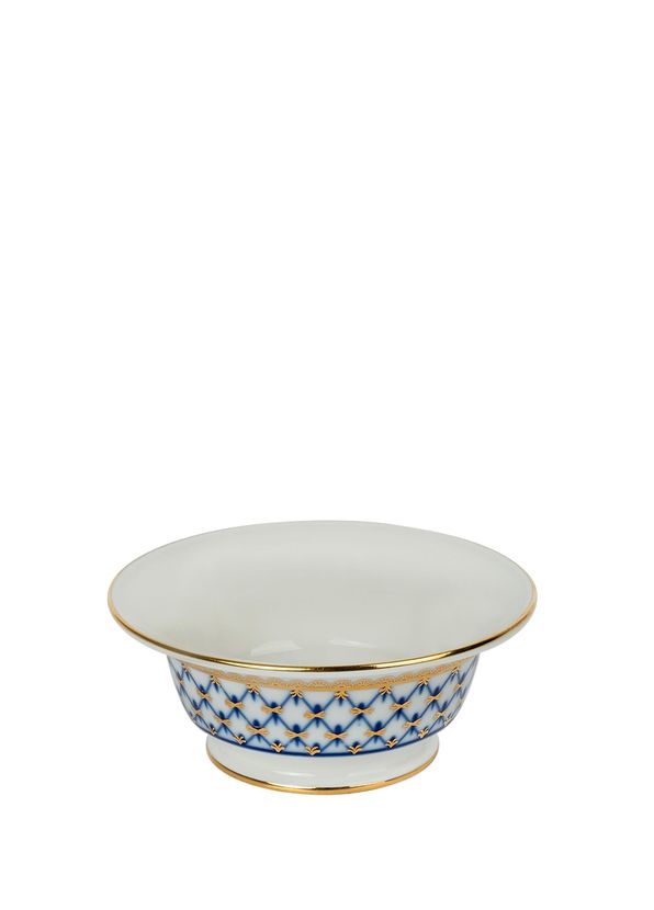 Imperial Porcelain Cobalt Net Mavic Salad Bowl 280 ml - 1