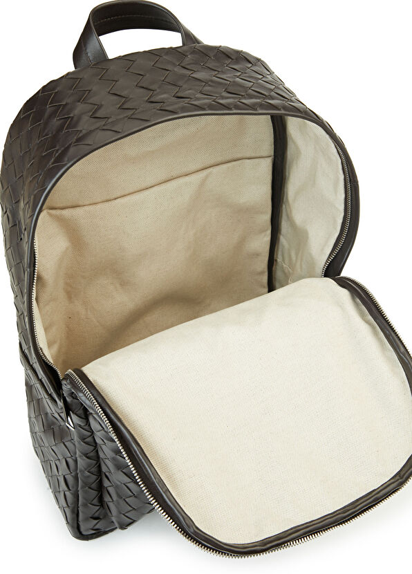 Kahverengi Erkek Deri Sırt Çantası - Görsel 5