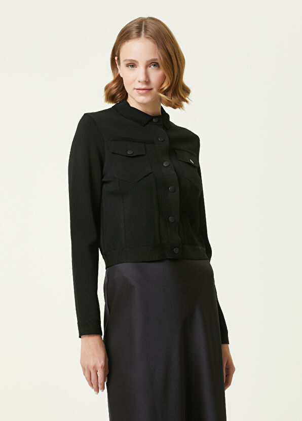 Beymen Club Siyah Triko Ceket - 1