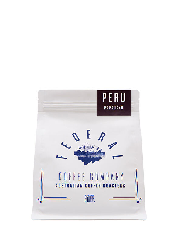 Federal Coffee Peru Papagayo Çekirdek Kahve 250 gr - 1