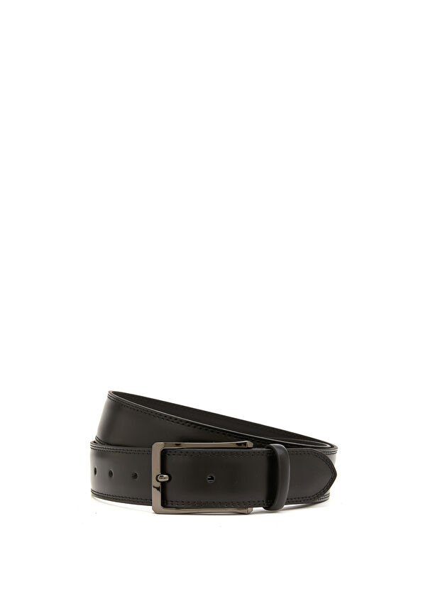 Beymen Club Black Men's Leather Belt - 1